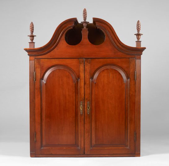 Chippendale Blocked-Front Secretary